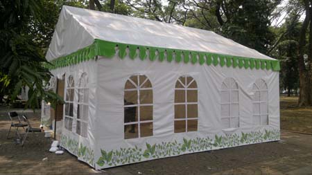 TENDA BAHAN UNO RANGKA PIPA BESI