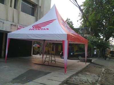 TENDA GAZEBO BAZAR PROMOSI HONDA