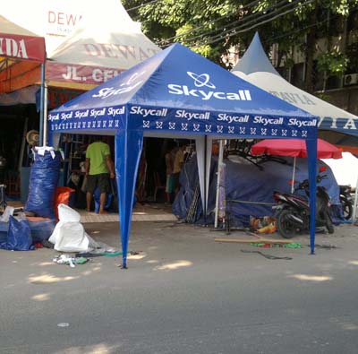 TENDA GAZEBO PROMOSI SKYCALL