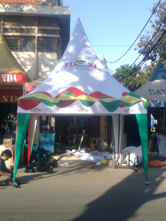 TENDA KERUCUT PROMOSI FLEXI