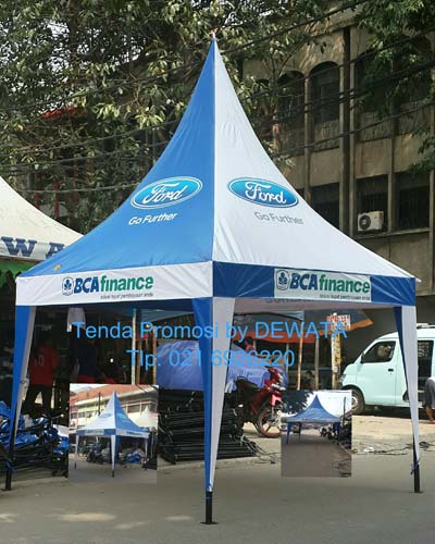 TENDA KERUCUT PROMOSI FORD, BCA