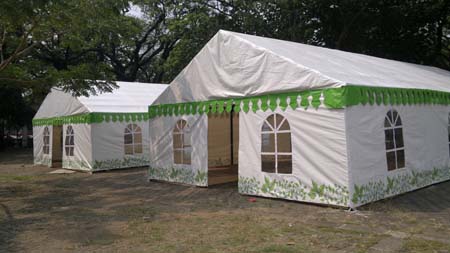 TENDA PLETON POSKO BANTUAN PEMANTAU
