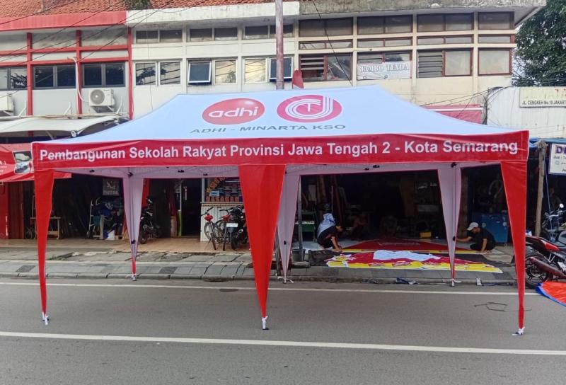 TENDA PROMOSI RANGKA LIPAT 4x6m